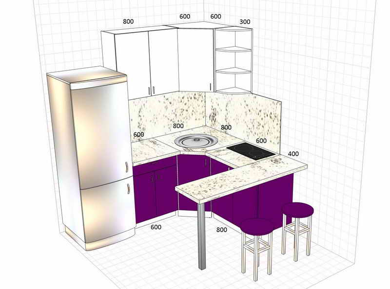 استانداردهای طراحی آشپزخانه17